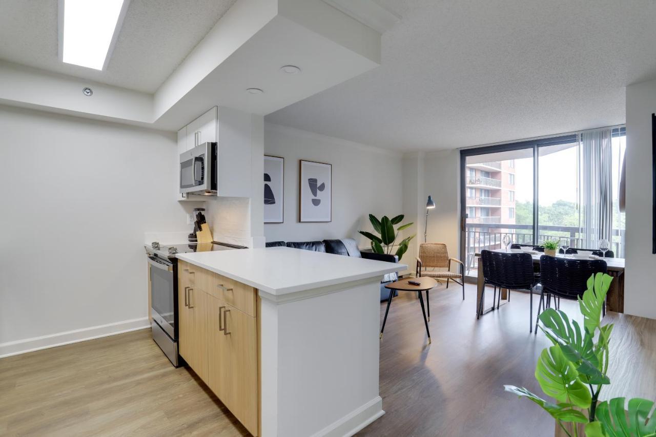 Modern & Charming Apt With Rooftop @Pentagon City Arlington Exteriér fotografie